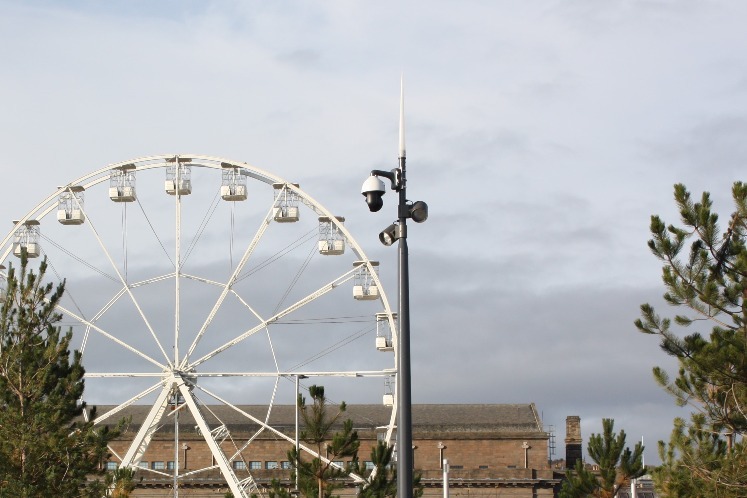 CCTV/Floodlight Column