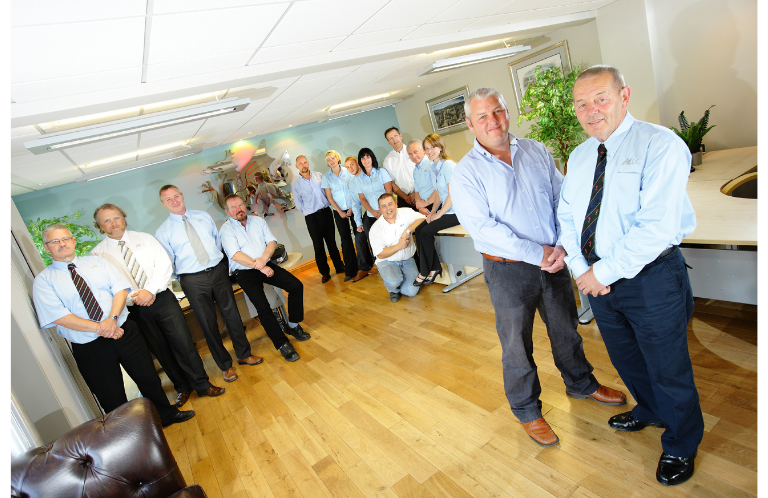 ALC Office Team Circa 2010 - 30 Years of Aluminium Columns